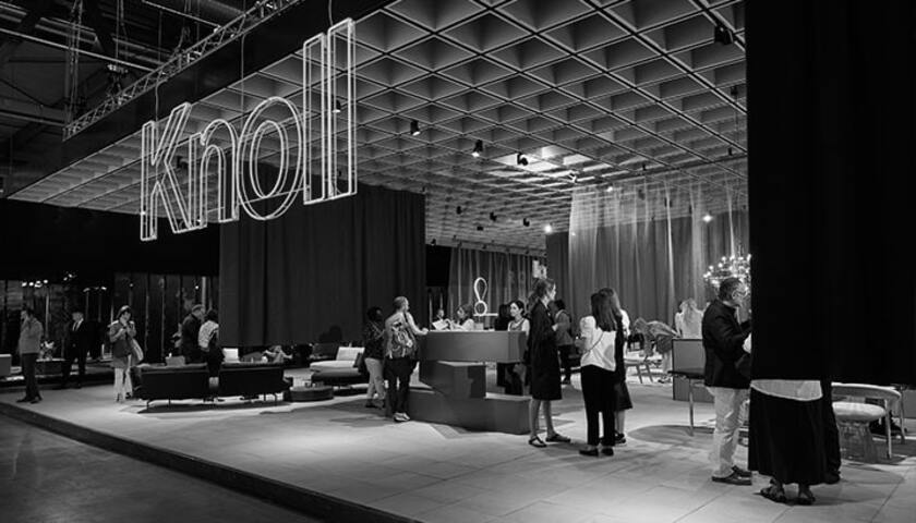 Knoll presents the new collections together with its iconic products at the 2022 Salone Internazionale del Mobile